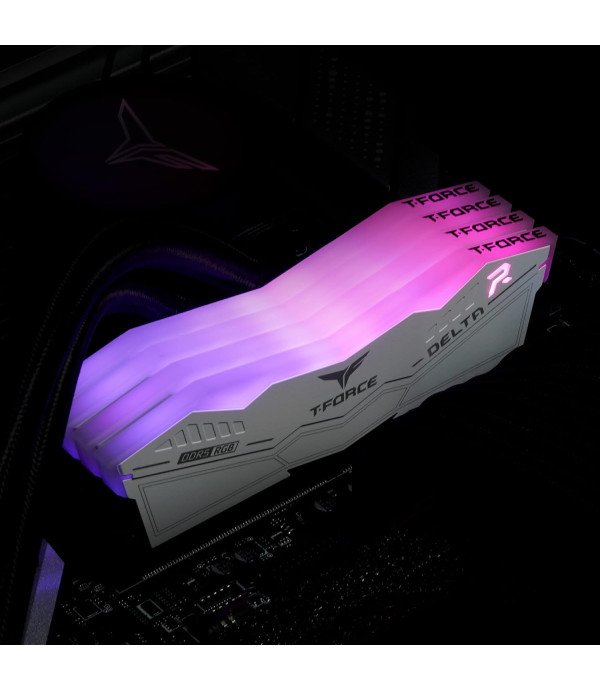 T.FORCE DELTA DDR5 16GB 6000MHZ RGB WHITE