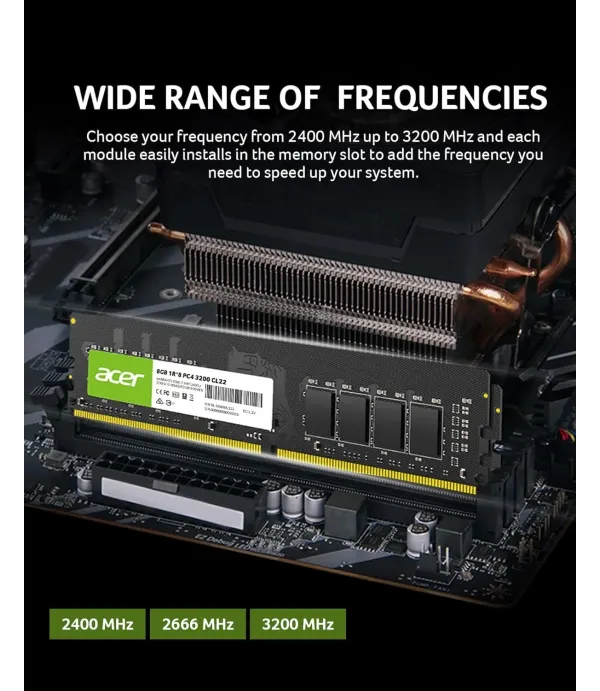 ACER RAM DDR4 16GB 3200MHZ