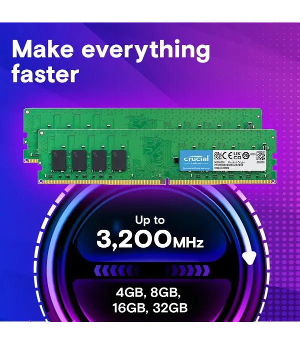 CRUCIAL RAM DDR4 8GB