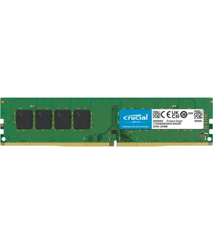 CRUCIAL RAM DDR4 8GB - 3200MHZ