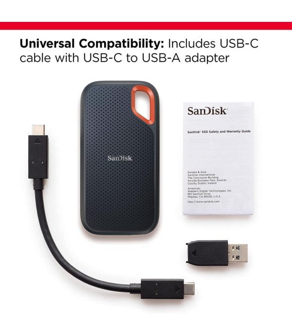 SANDISK PORTABLE EXTREME SSD 2TB - E61