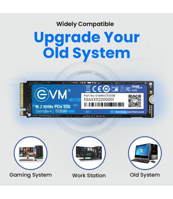 EVM HARDDISK SSD 512GB NVME