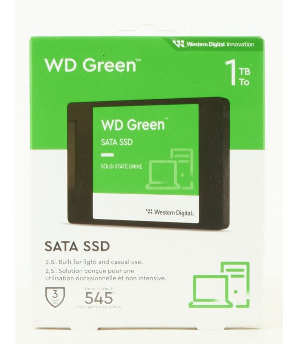 WESTERN DIGITAL SSD HARD DISK 1TB GREEN