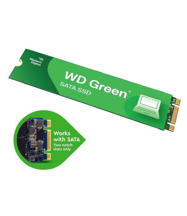 WESTERN DIGITAL SSD HARD DISK 240GB M.2 GREEN