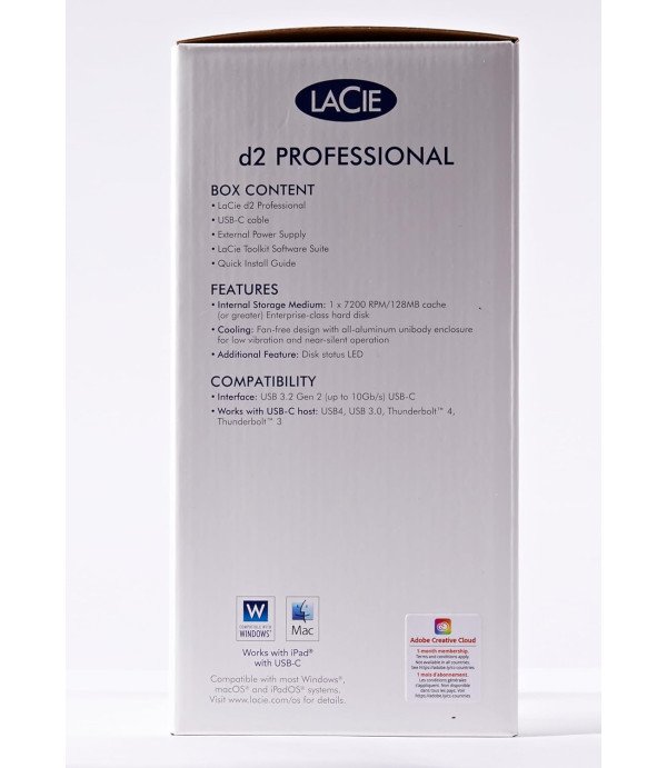 LACIE HARD DISK D2 PROFESSIONAL 4TB