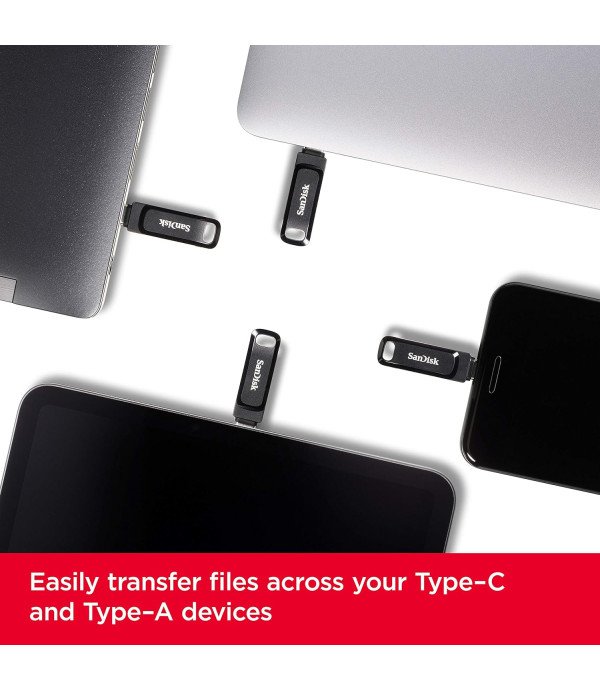 SANDISK PENDRIVE 128GB TYPE-C OTG USB 3.1