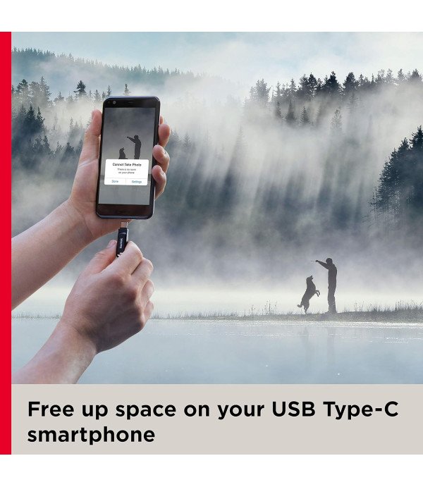 SANDISK PENDRIVE 128GB TYPE-C OTG USB 3.1