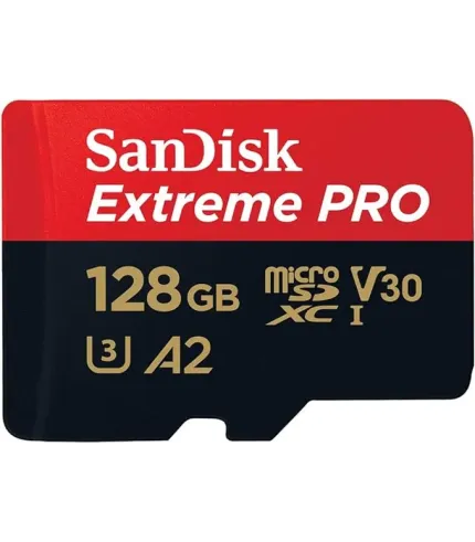 SANDISK EXTREME PRO MICRO SD CARD 128GB 200MBPS