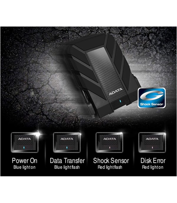 ADATA EXTERNAL HARD DISK 2TB - AHD710P-2TU31-CBK