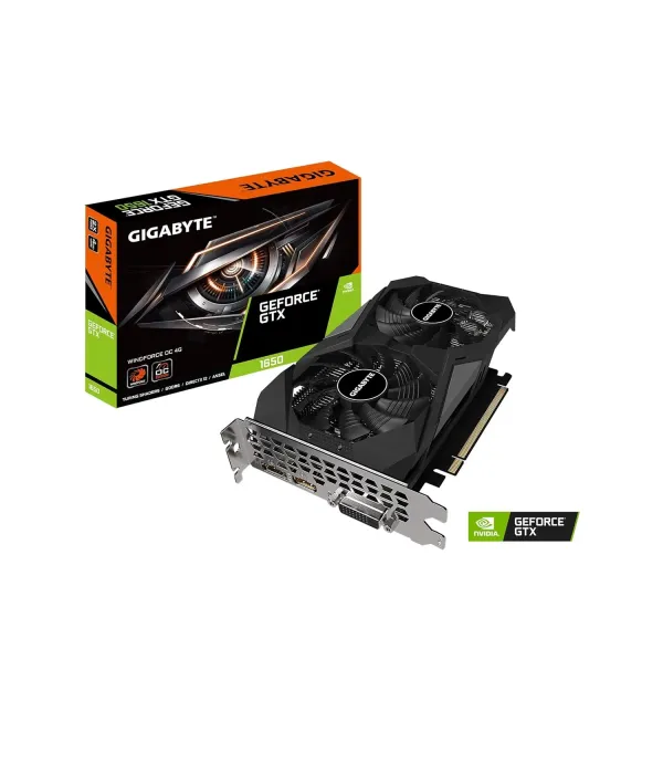 GIGABYTE GRAPHICSCARD GTX1650 4GB DDR6 WIND FORCE