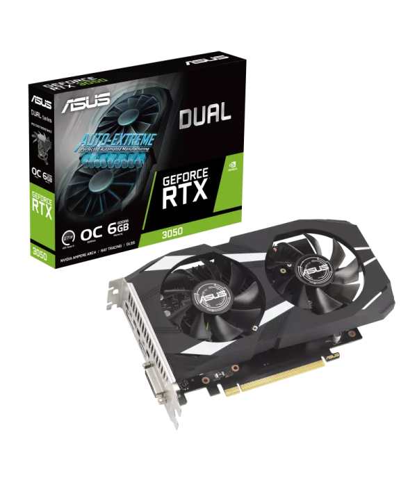 ASUS GRAPHICS CARD DUAL RTX3050 O6G