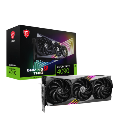 MSI GRAPHICS CARD RTX 4090 GAMING X TRIO 24G