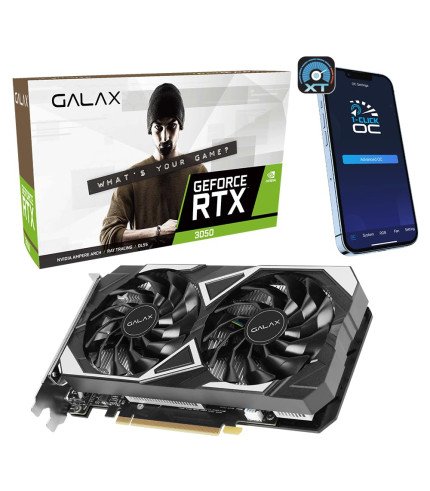 GALAXY GRAPHICS CARD RTX3050 6GB EX PCI-E/GDR6