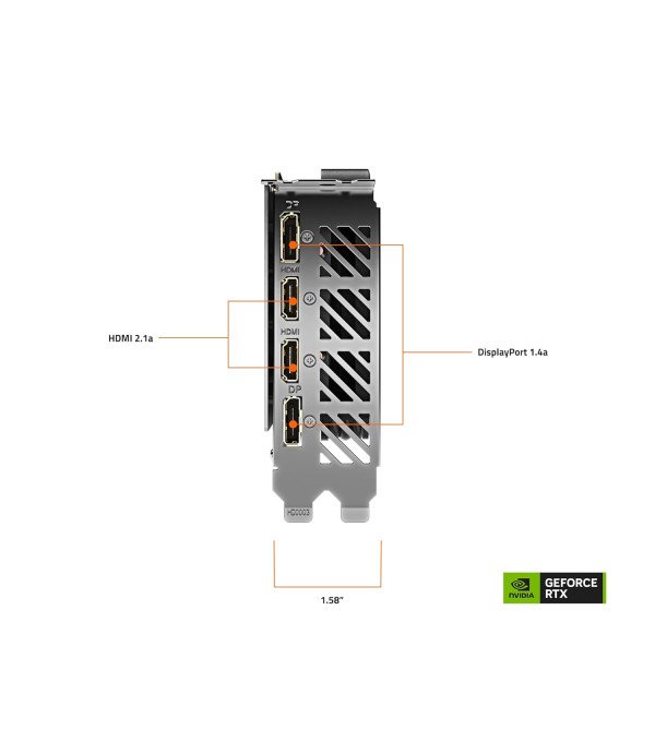 GIGABYTE GRAPHICS CARD RTX4060 GAMING 8GB DDR6 OC