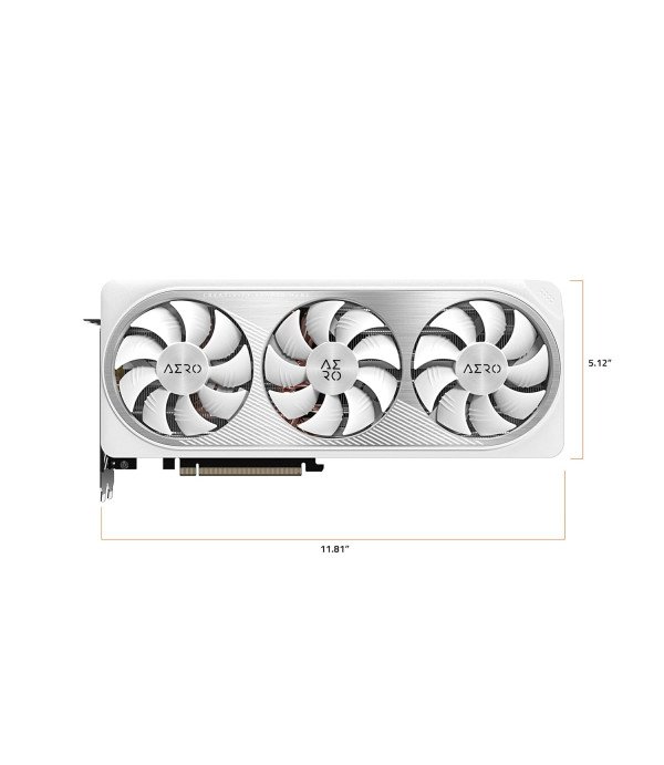 GIGABYTE GRAPHICS CARD RTX4070 AERO OC 12GBB DDR6X