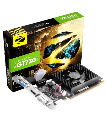 ZEBRONICS GRAPHIC CARD GT730-4GB