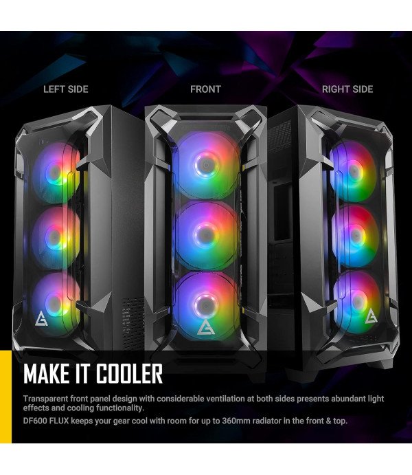 ANTEC CABINET DF600 FLUX