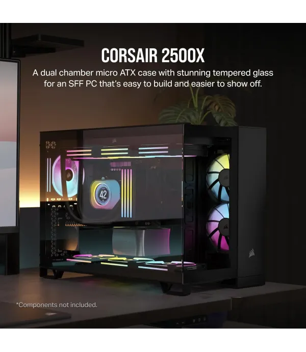 Corsair 2500X Mid-Tower Dual Chamber PC Case