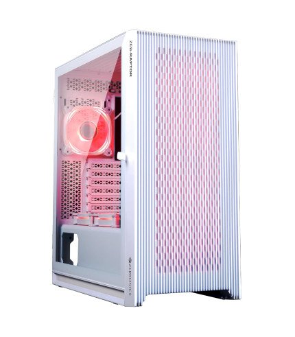 ZEBRONICS CABINET RAPTOR WHITE