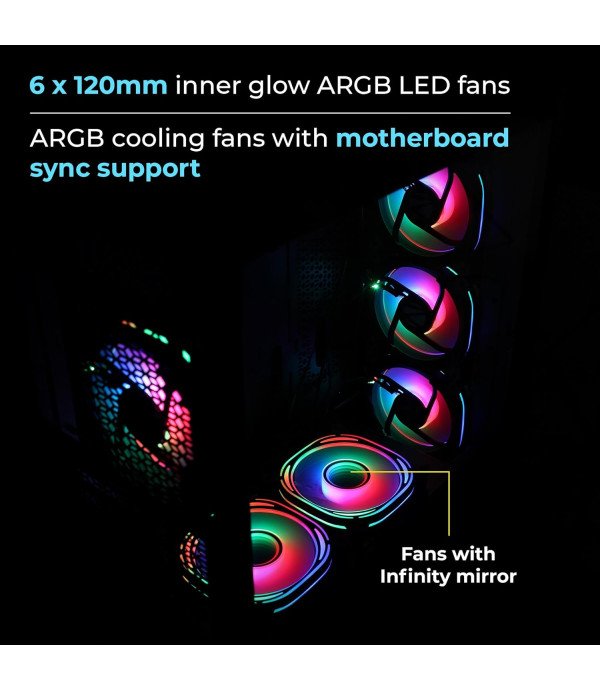 ZEBRONICS CABINET RAPTOR WHITE