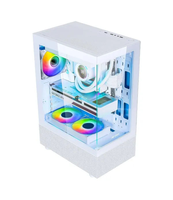 ANT E SPORTS CABINET CRYSTAL X2- WHITE