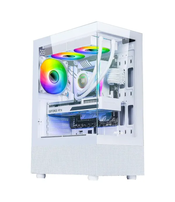 ANT E SPORTS CABINET CRYSTAL X2- WHITE