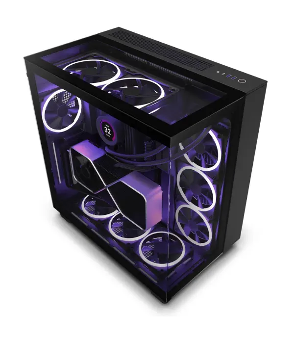 NZXT CABINET H9 ELITE EDITION ATX MIDTOWER BLACK