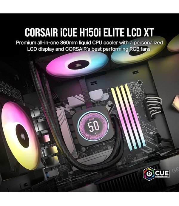 CORSAIR COOLER ICUE H150I ELITE LCD XT
