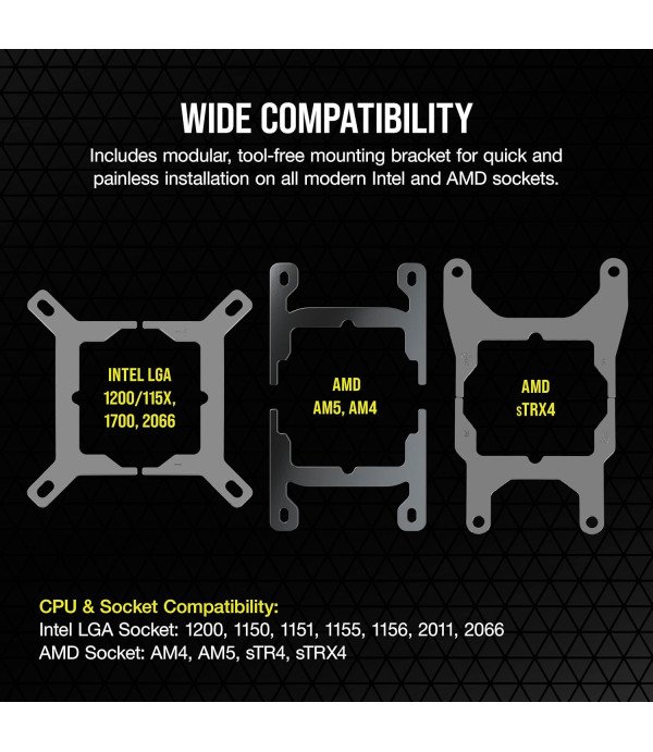 CORSAIR COOLER ICUE H150I ELITE LCD XT