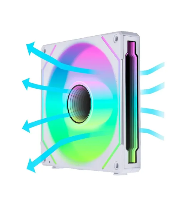 LIAN LI FAN REVERSE SL-INF 140MM  WHITE