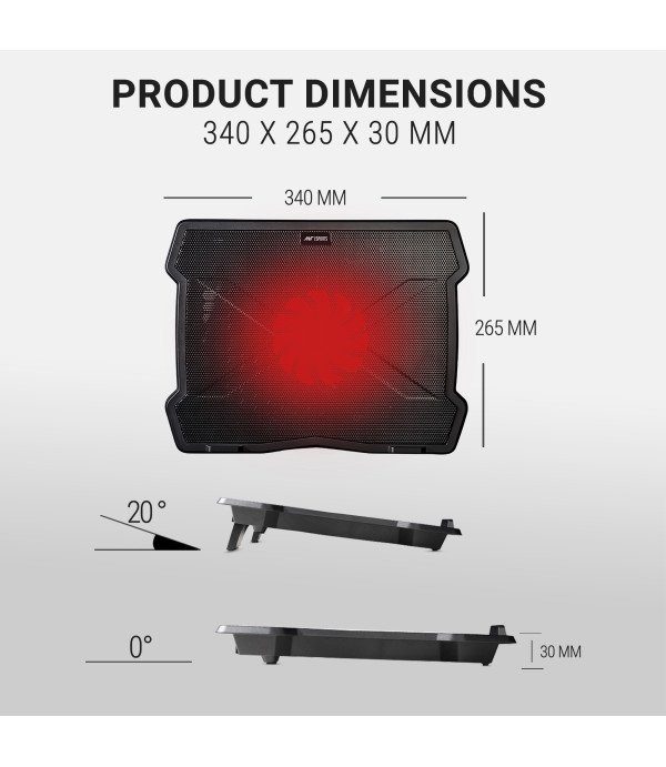 ANTESPORT LAPTOP GAMING COOLER NC130