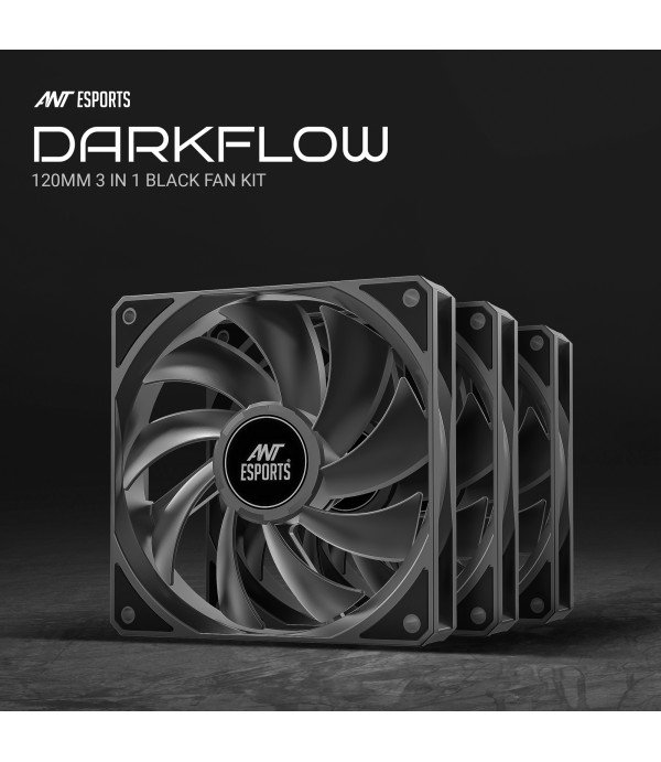 ANTESPORTS CARBON FLOW 120MM CASE FAN (BLACK)