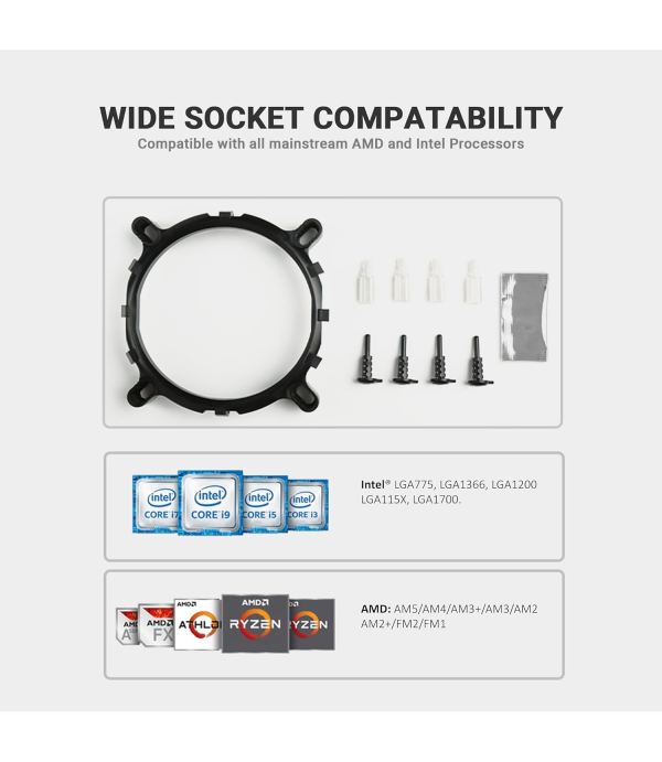 ANT ESPORTS CPU COOLER ICE-C200V2