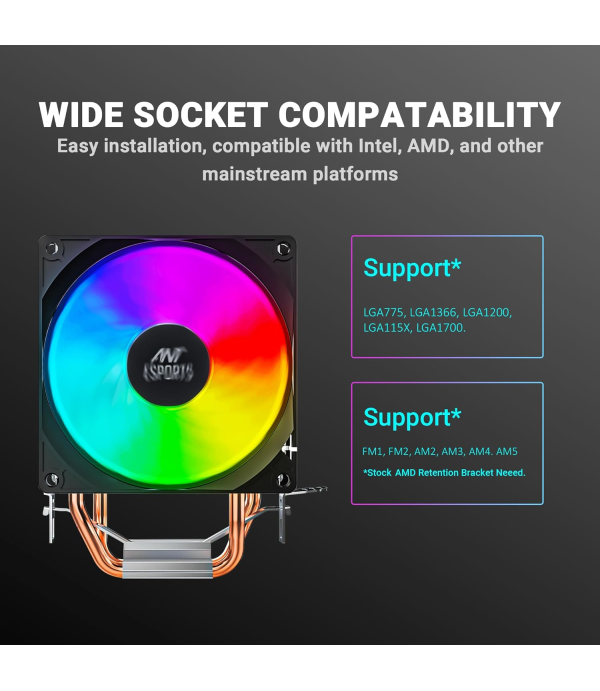 ANT ESPORTS CPU COOLER ICE-C200V2