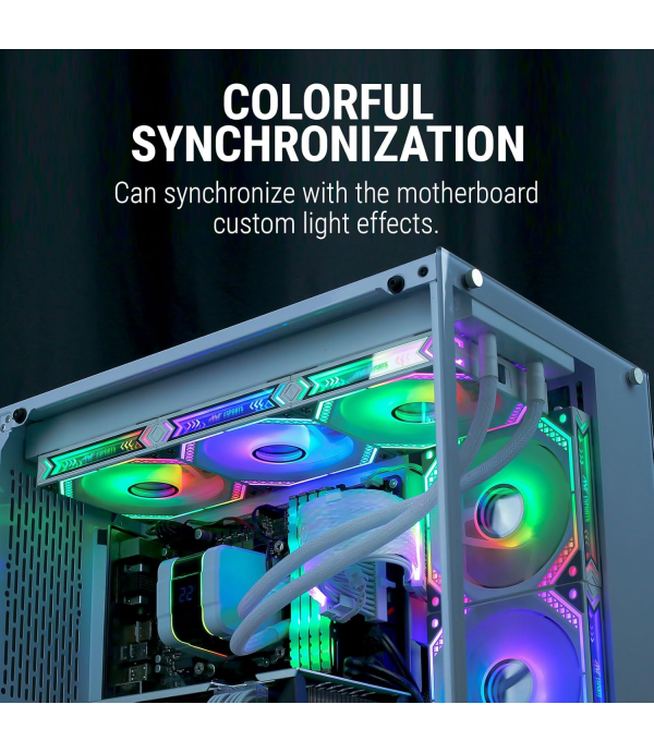 ANT ESPORTS INFINITY FLOW 120MM 3IN1 ARGB FAN KIT