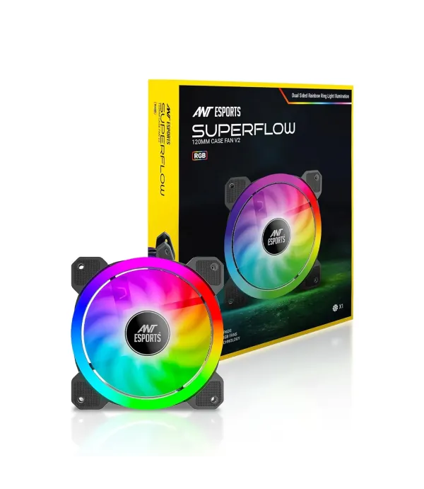 ANT ESPORTS SUPER FLOW 120 AUTO RGB V2