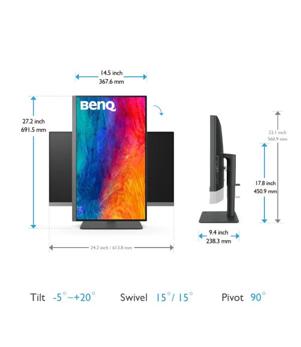 BENQ LED MONITOR PD2706U