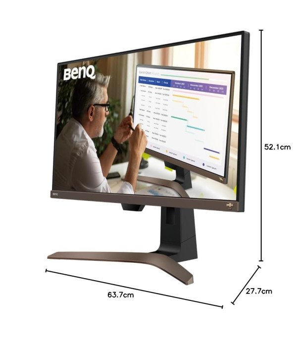 BENQ MONITOR 28" EW2880U - 4K / IPS / HDR / SRGB 99% / HDMI / DP / TYPE-C / SPK