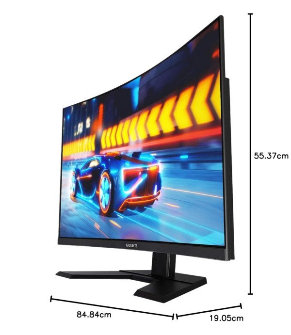 GIGABYTE CURVED GAMING MONITOR G32QC - 165HZ - 1MS