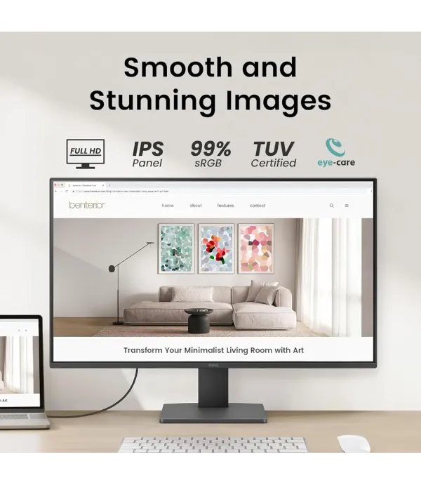 BENQ MONITOR 27" GW2791 - FHD / IPS / HDMI / DP / 100HZ / SRGB 99%