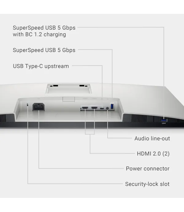 DELL LED MONITOR 4K S2722QC