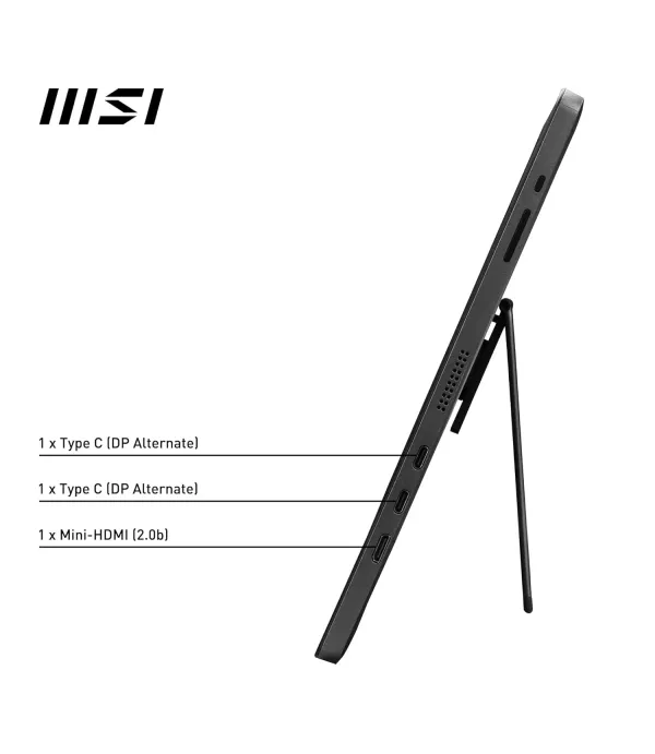 MSI PORTABLE MONITOR MP161 - 15.6"/ FHD / IPS / 60Hz / TYPE -C / BUILT-IN SPEAKER