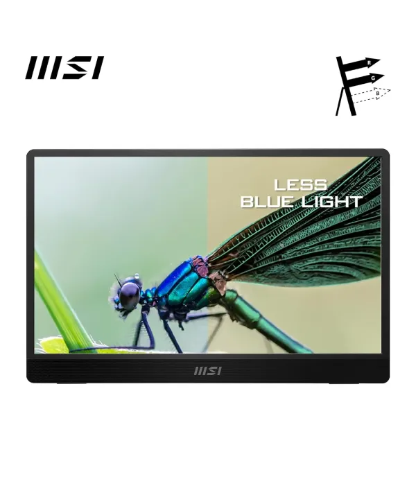 MSI PORTABLE MONITOR MP161 - 15.6"/ FHD / IPS / 60Hz / TYPE -C / BUILT-IN SPEAKER