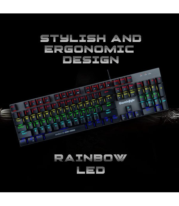 COSMIC BYTE CBGK28 VANTH RED SWITCH KEYBOARD