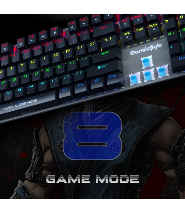 COSMIC BYTE CBGK28 VANTH RED SWITCH KEYBOARD