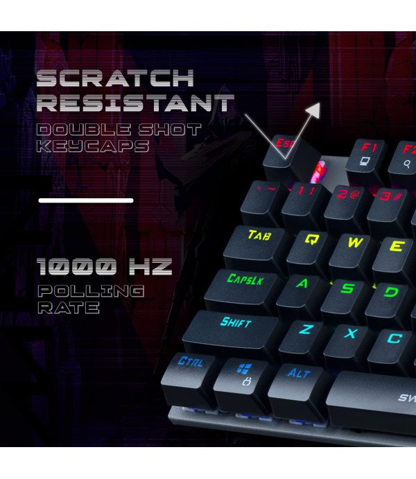 COSMIC BYTE CBGK28 VANTH RED SWITCH KEYBOARD