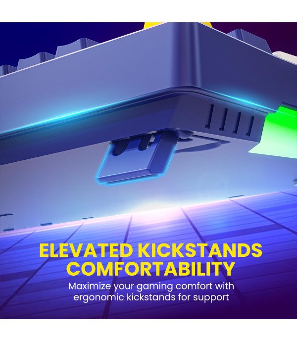 PORTRONICS K2 MECHANICAL GAMING WIRED KEYBOARD BLUE POR2038