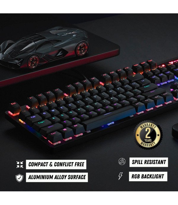 RAPOO WIRED MECHANICAL GAMING KEYBOARD V500 PRO