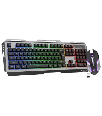 ZEB KEYBOARD AND MOUSE COMBO TRANSFORMER PRO -BLACK