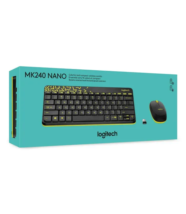 LOGITECH KEYBOARD COMBO USB MK240 NANO